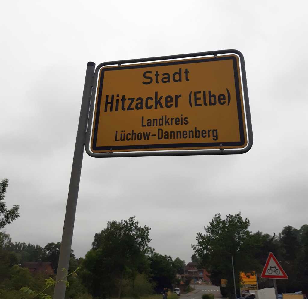Hitzacker Ortsschild