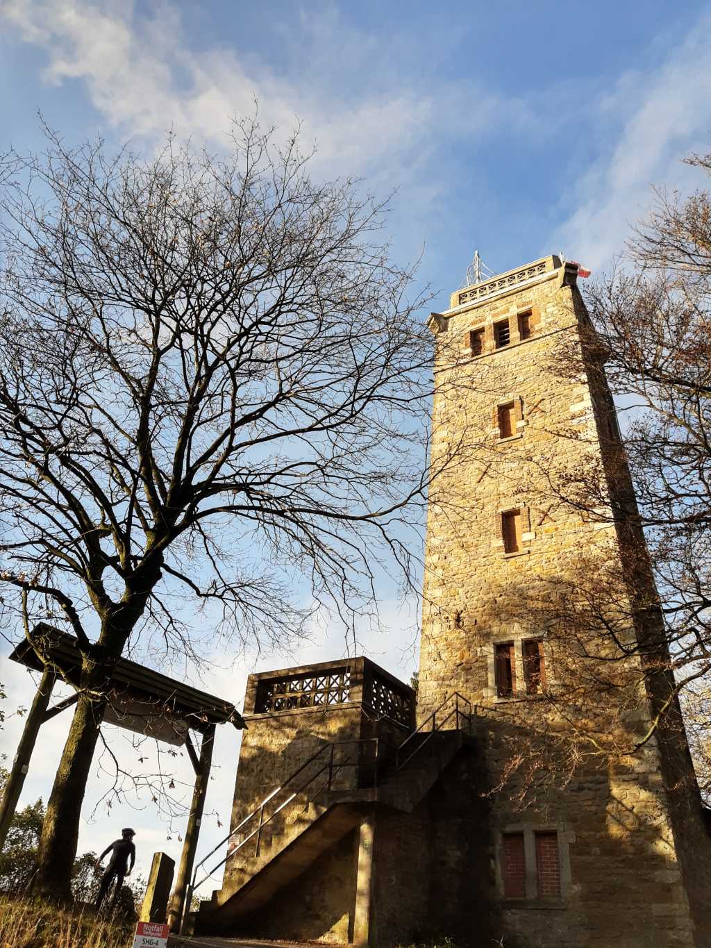 wandern in schaumburg rinteln klippenturm