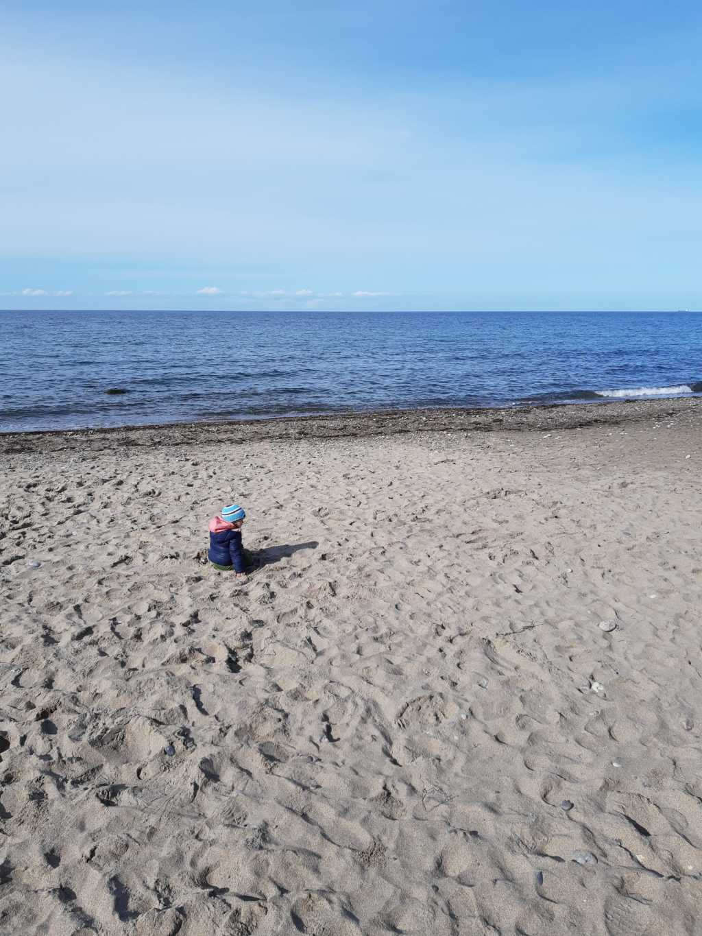 strand kleinkind ostsee